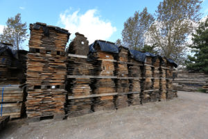 Rustic timber